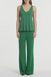 JADE GEORGETTE SCOOP CAMI