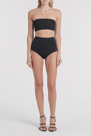 BLACK INTIMA JERSEY BANDEAU