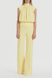 POLLEN CREPE CLASSIC FLARED PANT