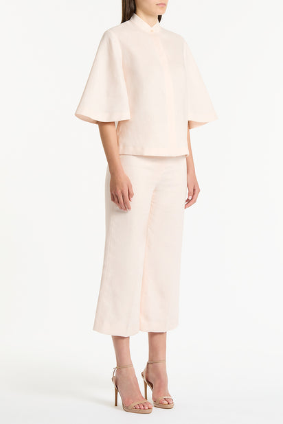 ROSA LINEN BOX SLEEVE SHIRT