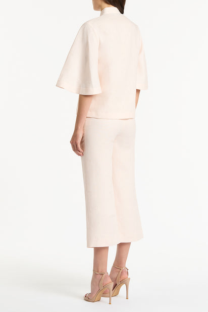 ROSA LINEN BOX SLEEVE SHIRT