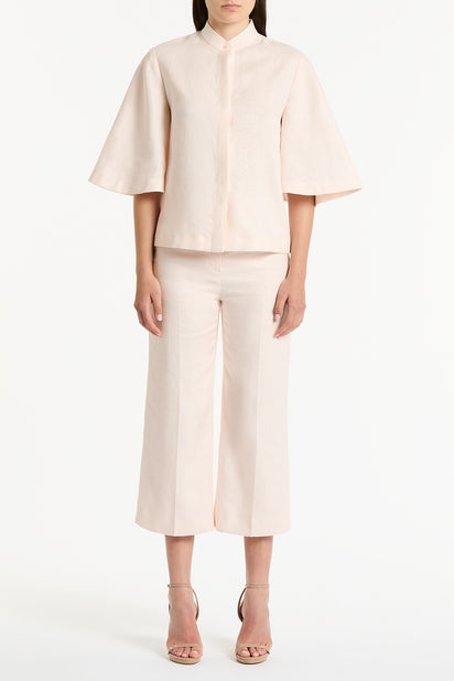 ROSA LINEN BOX SLEEVE SHIRT