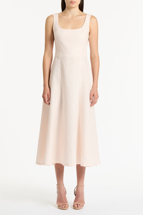 Rosa Dress Sky Linen
