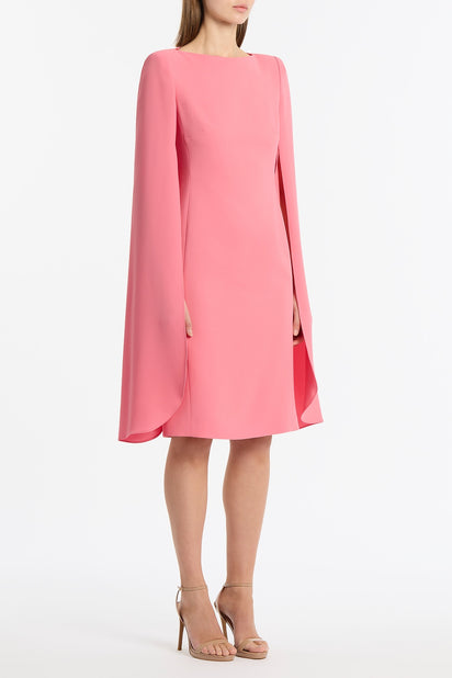 ROSE PINK CREPE LOVERO DRESS