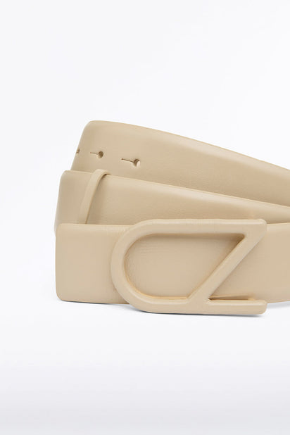 NUDE CZ LOGO COVERED BELT