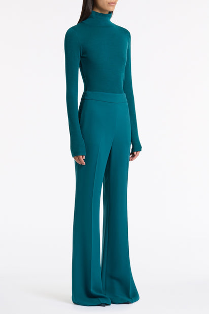 SERPENTINE BABYWOOL HIGH NECK TOP