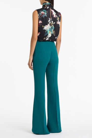 SERPENTINE CREPE BOOTLEG PANT