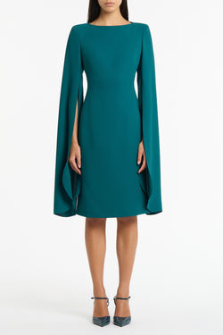 SERPENTINE CREPE LOVERO MIDI DRESS