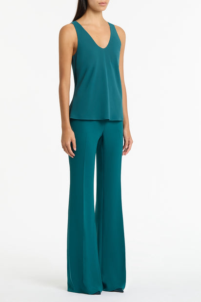 SERPENTINE GEORGETTE SCOOP CAMI