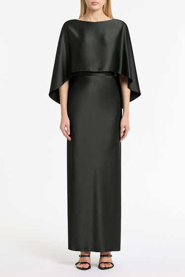 STERLING SATIN CAPE TOP