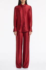 UNDERCURRENT SILK VISCOSE STRETCH LOUNGE PANT