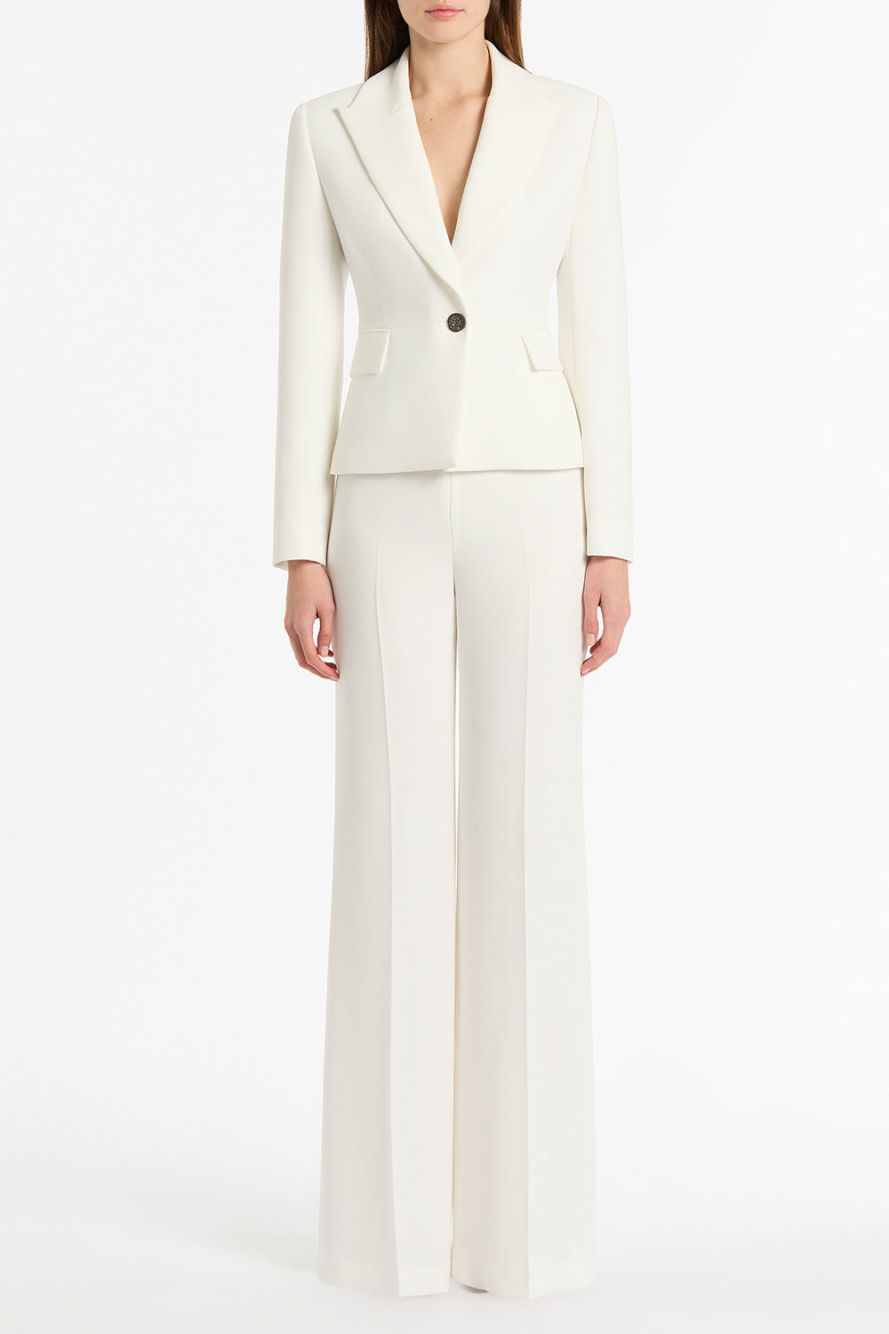 CARLA Tweed Jacket 白　サイズ2 CARLA Tweed Jacket 白サイズ2