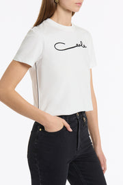 WHITE ORGANIC COTTON CLASSIC T-SHIRT