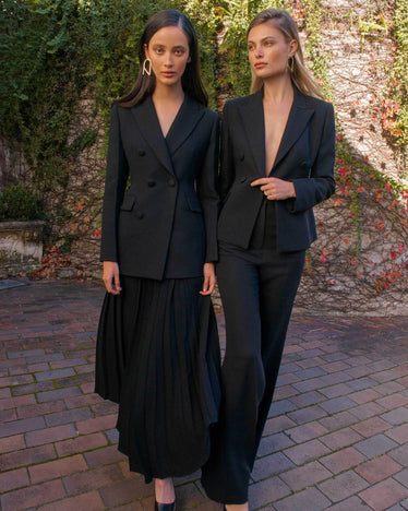 CZ LOGO EARRING LARGE