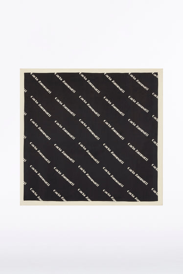 CZ LOGO LASER SILK SCARF