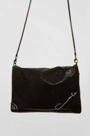 WHITE ON BLACK CARLA SIGNATURE BAG