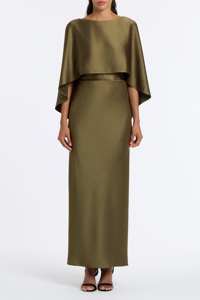 IVY SATIN CAPE TOP