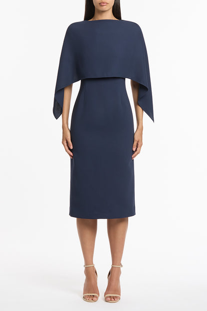 Carla zampatti navy sales dress