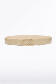 NUDE CZ LOGO COVERED BELT
