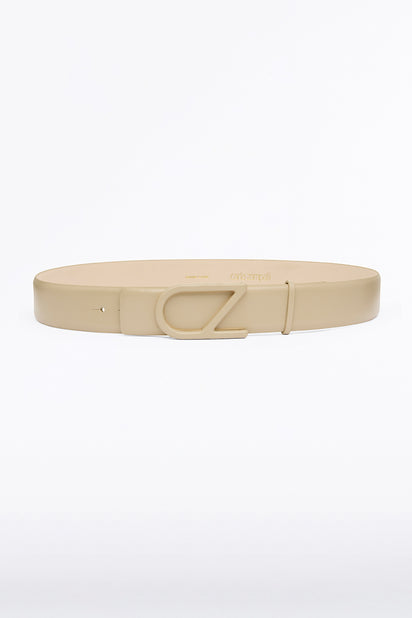 NUDE CZ LOGO COVERED BELT
