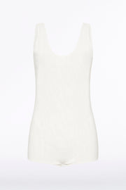WHITE POWER MESH BODYSUIT