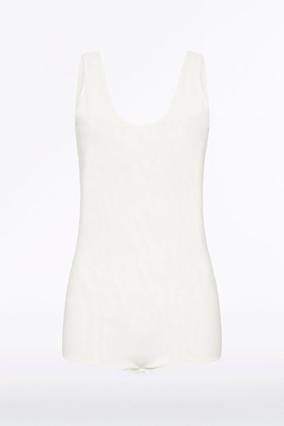 WHITE POWER MESH BODYSUIT