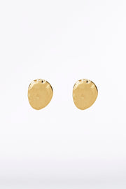 HAMMERED SPHERE EARRING